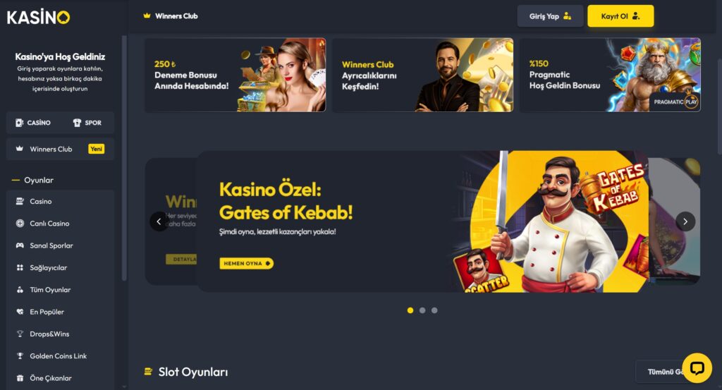 kasino nasil bir site